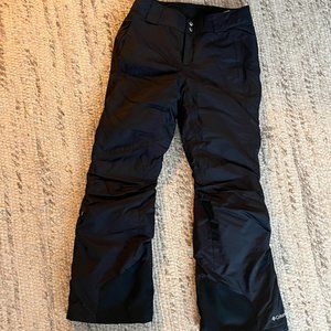 Black Columbia Snow Pants, Small